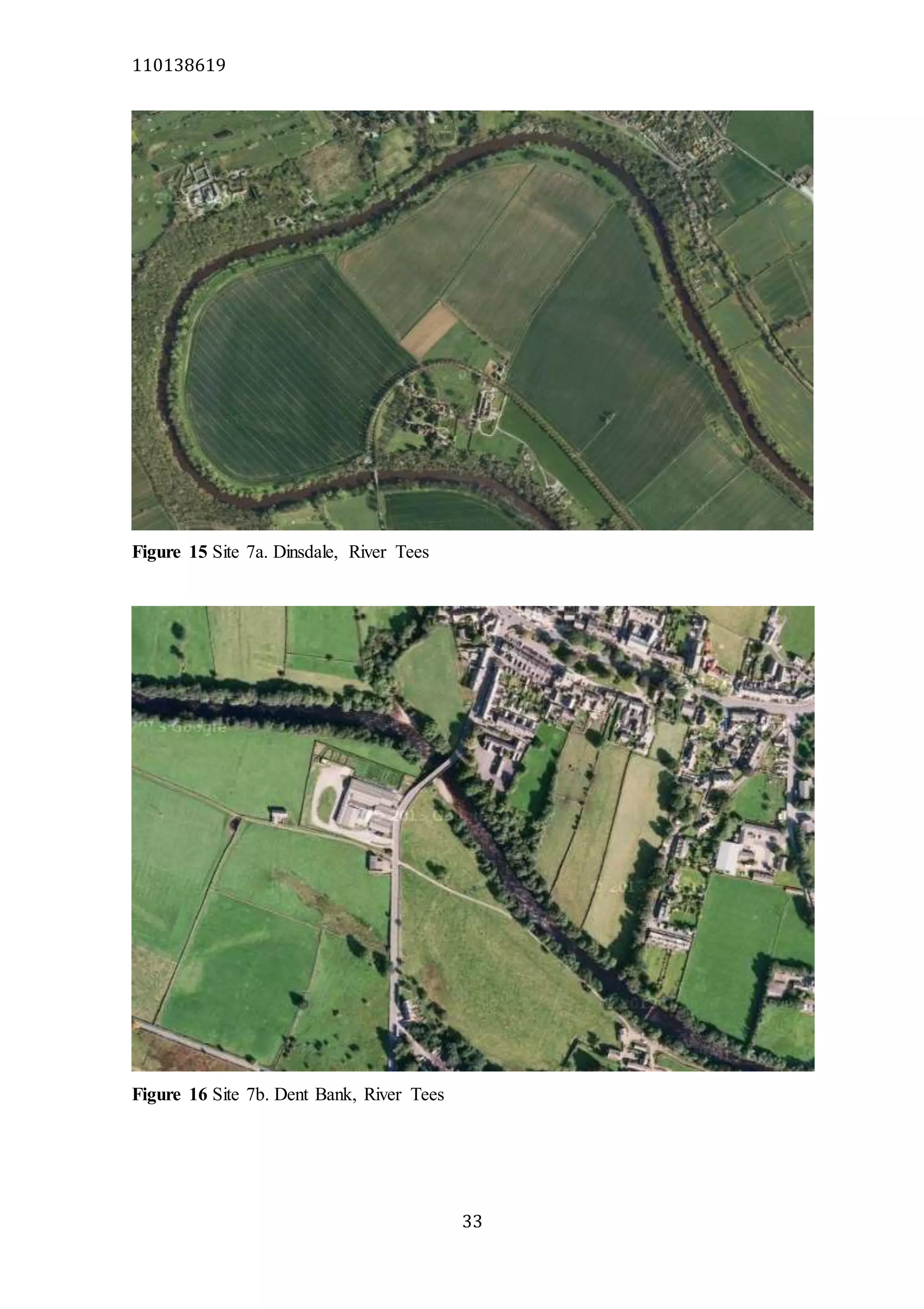 110138619
33
Figure 15 Site 7a. Dinsdale, River Tees
Figure 16 Site 7b. Dent Bank, River Tees
 