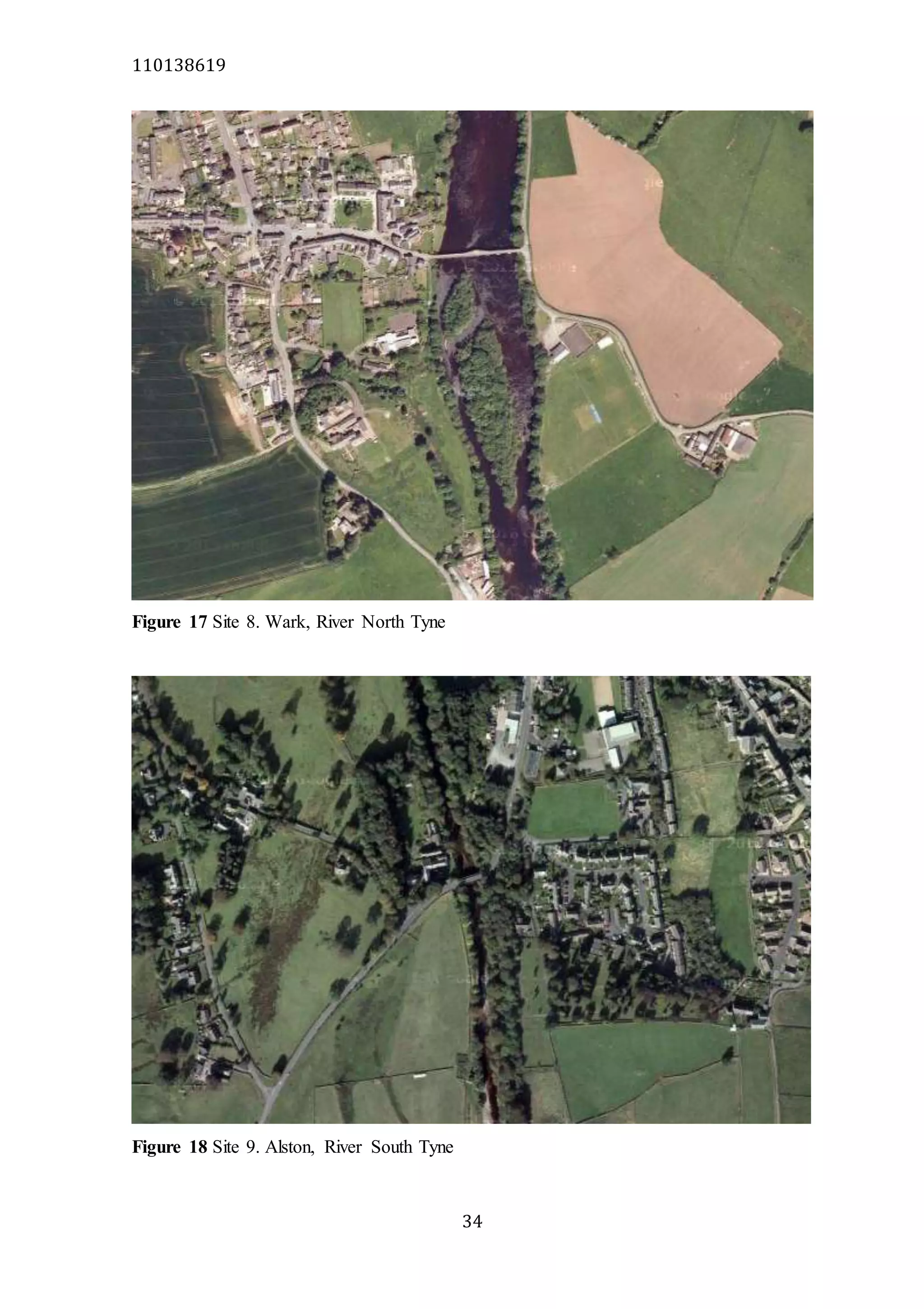 110138619
34
Figure 17 Site 8. Wark, River North Tyne
Figure 18 Site 9. Alston, River South Tyne
 