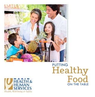 PUTTING
Healthy
FoodON THE TABLE
 