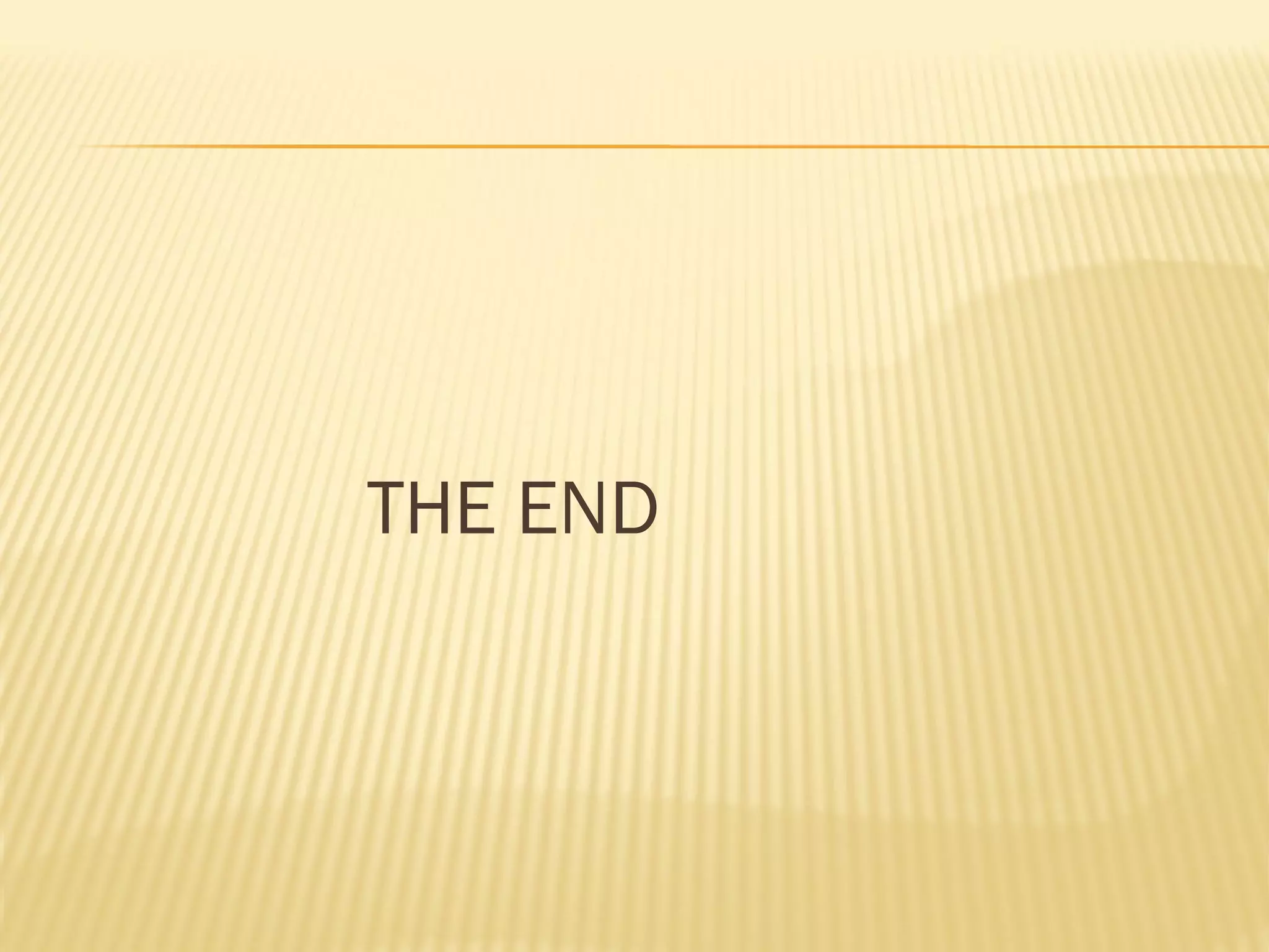 THE END
 
