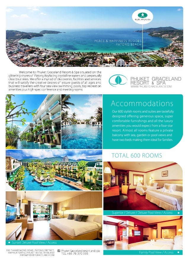 sheet fact hotel movenpick Graceland Resort Phuket Sheet & Spa Fact