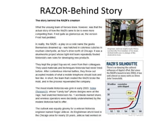 RAZOR-Behind Story 