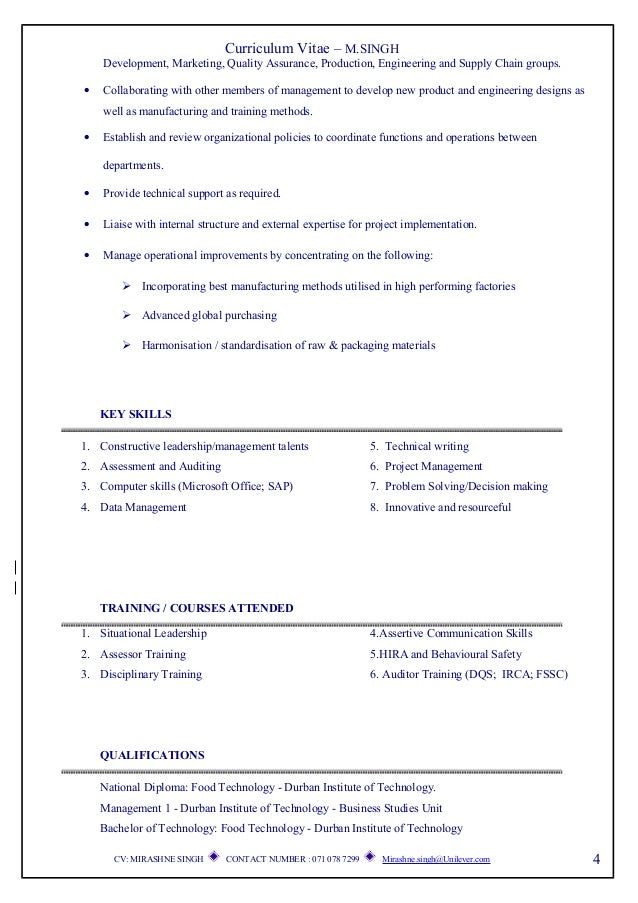 cv_Asst SHEQ Manager M.Singh_2015