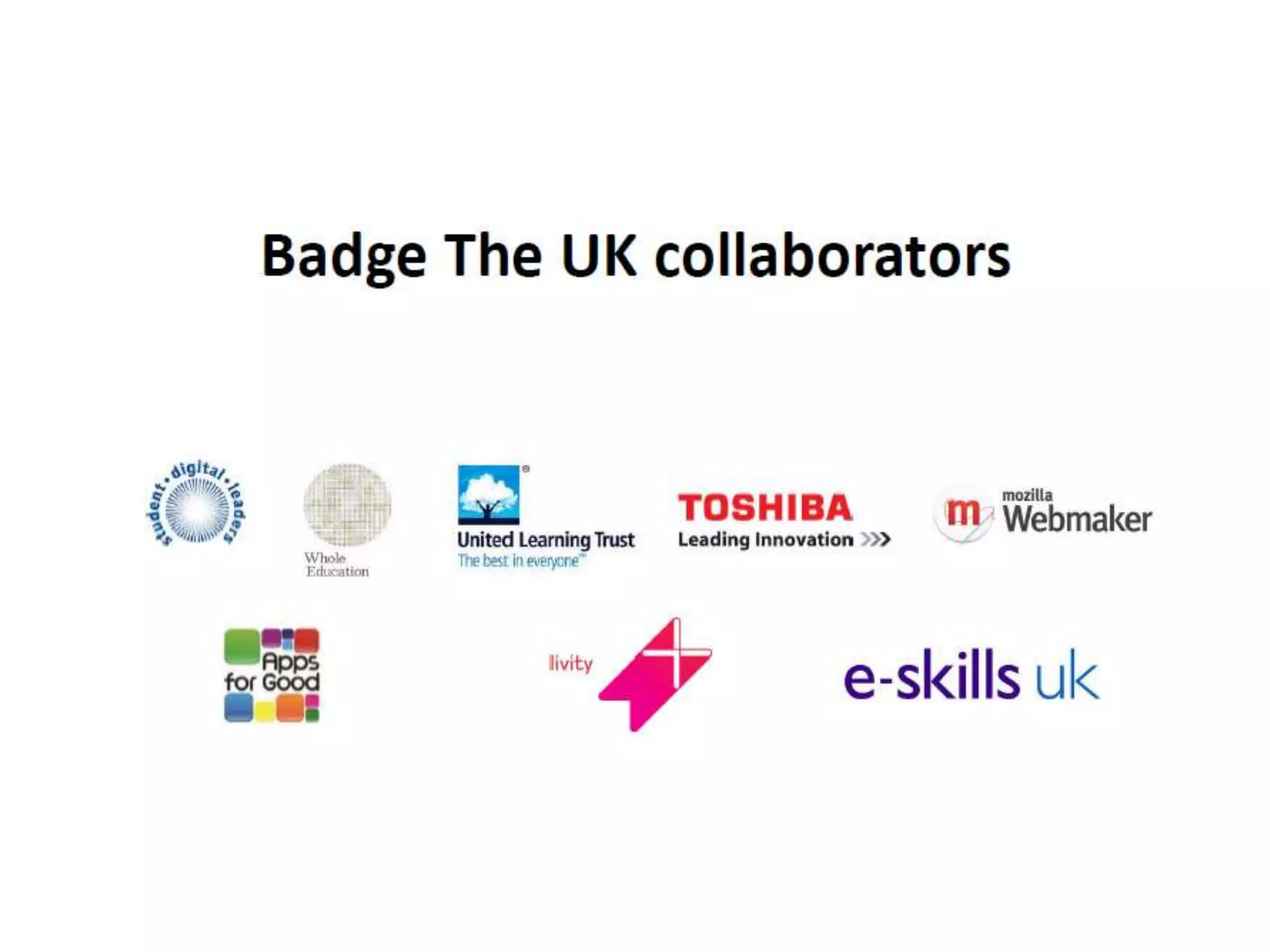 Badge the UK
Supporters -
 