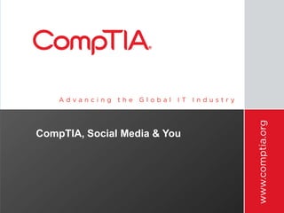 CompTIA, Social Media & You 