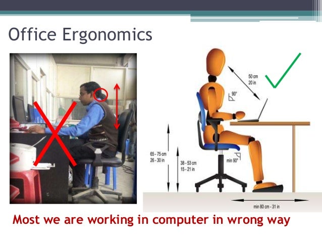 Office Ergonomics Specially While We Using Computer Or Laptop