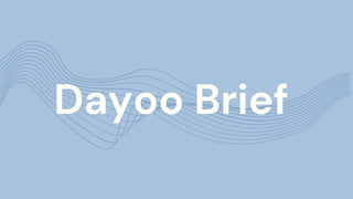Dayoo บุกตลาด
สิงคโปร์
Dayoo ต้องการขยายฐานธุรกิจไปยังประเทศในแถบ

เอเชียตะวันตกเฉียงใต้ ซึ่งเริ่มจากประเทศสิงคโปร์เป็น

ป...