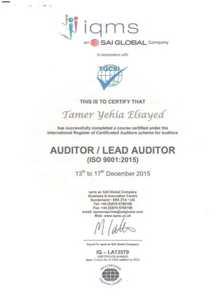 Tamer Yehai CV REV4