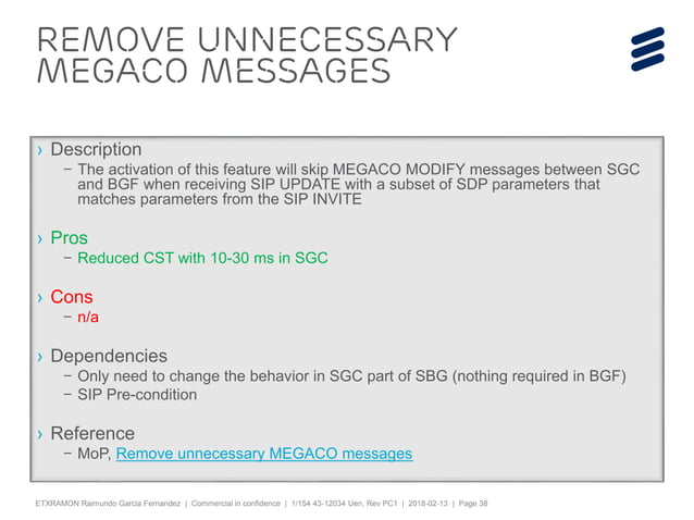 E2 e+call+setup+time+(cst)+enhacenments p3_benchmarking | PPT