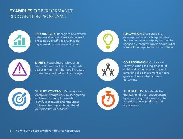 Drive Results with Performance Recognition