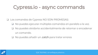 E2E test con Cypress | PPTX