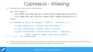 E2E test con Cypress | PPTX