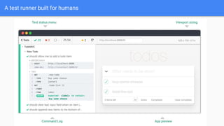 A test runner built for humans
