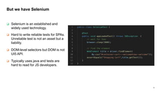 E2E testing with UIVeri5 | PPT