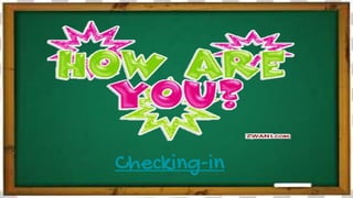 Checking-in
 