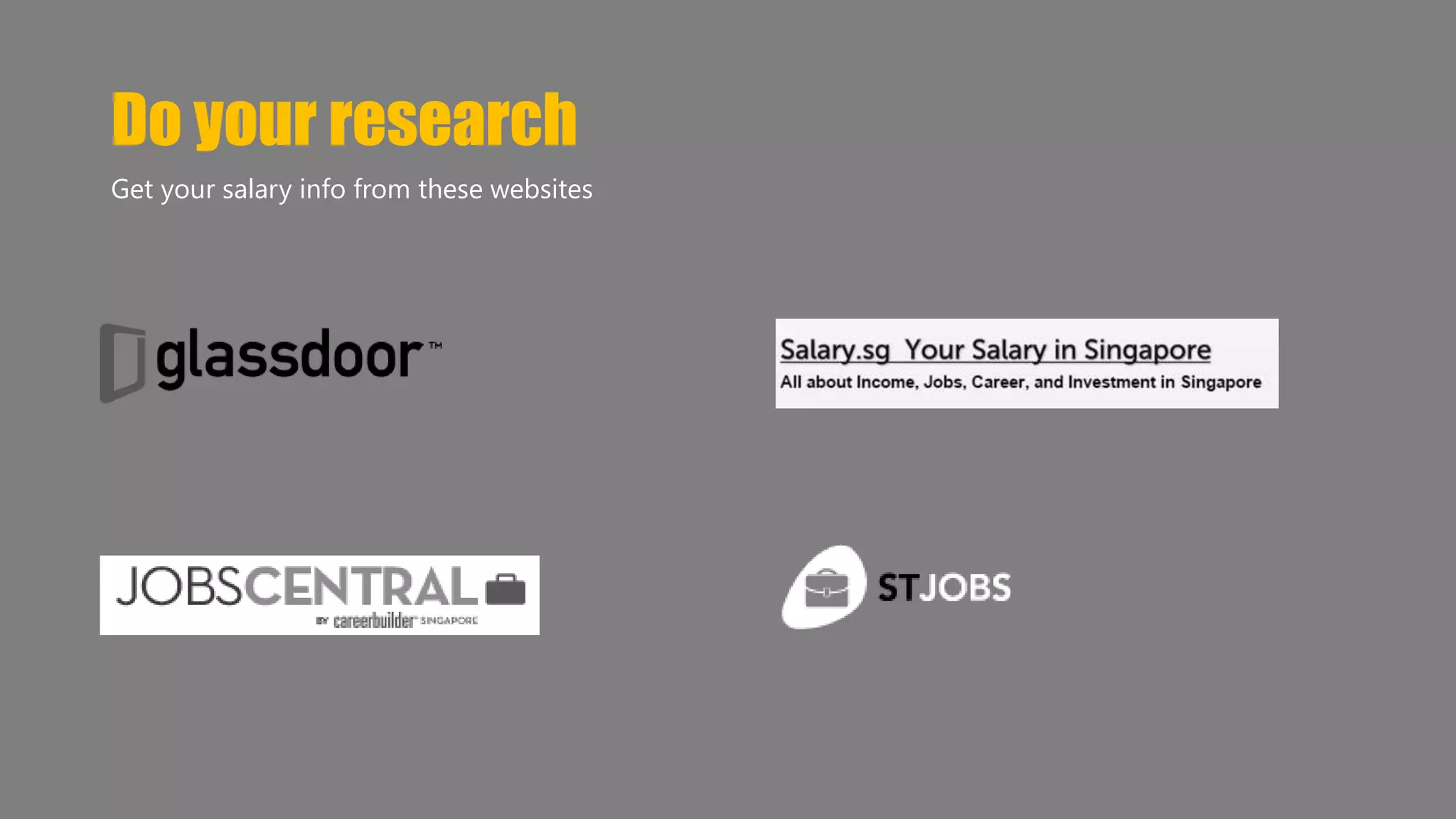 Do your research 
Get your salary info from these websites 
 