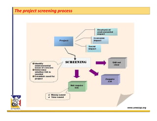 The project screening process




                                www.unescap.org
 