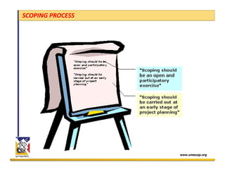 SCOPING PROCESS




                  www.unescap.org
 