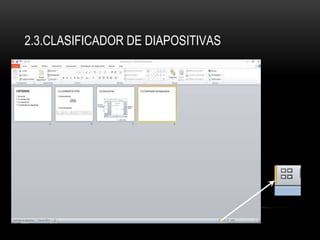 2.3.CLASIFICADOR DE DIAPOSITIVAS