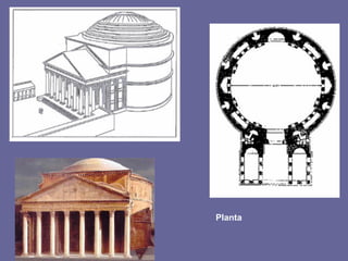 Dibuix del Panteó Planta 