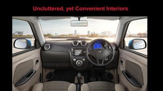 Uncluttered, yet Convenient Interiors
 