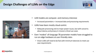 “Challenges and Solutions of Moving Vision LLMs to the Edge,” a ...