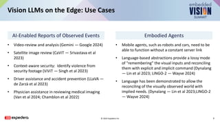 “Challenges and Solutions of Moving Vision LLMs to the Edge,” a ...