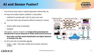 “Tensilica Processor Cores Enable Sensor Fusion for Robust Perception ...