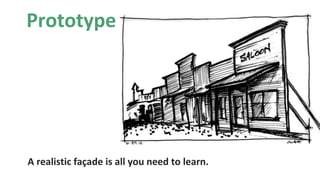 Prototype
A realistic façade is all you need to learn.
 