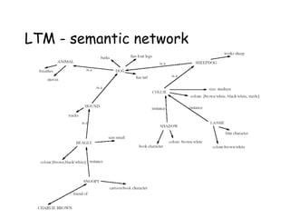 LTM - semantic network
 