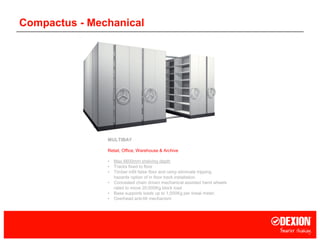 Dexion Commercial Overview 2015 | PDF