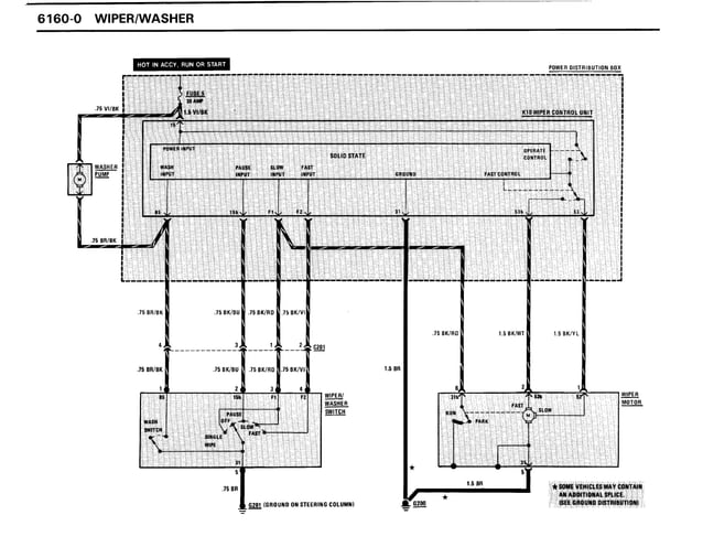 BMW E30 Wiring DIagram