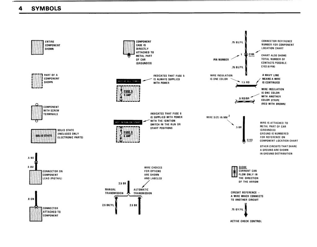 BMW E30 Wiring DIagram