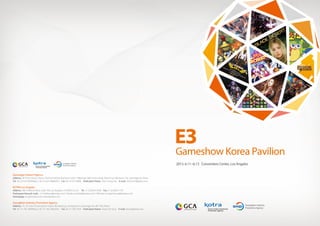 E3 2013 Korea Pavilion Brochure