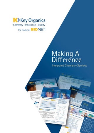 Making A
Difference
Integrated Chemistry Services
 