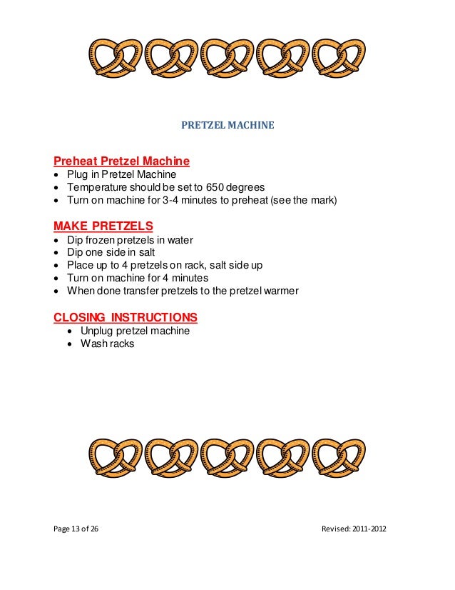 Concession Stand Room Temperature Should Be Kept At Concession Stand Room Temperature Should Be Kept At