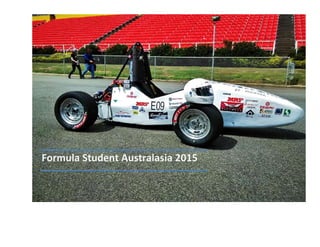Formula Student Australasia 2015
 