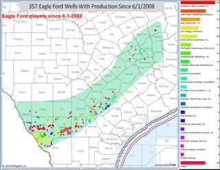 Eagle Ford players since 6-1-2008
 