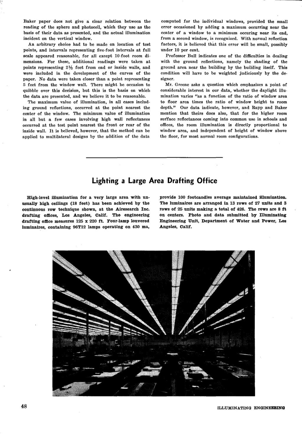 A Lumen Method of Daylighting Design