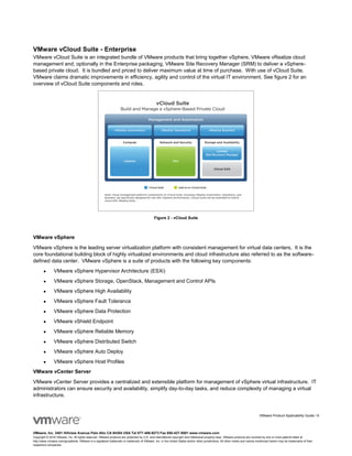 VMware Product Applicability Guide for NERC CIP v5 Final Version 1.0 | PDF