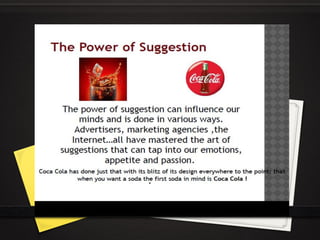 Coca’Cola presentation done by Adrian Muldrow for University of Baltimore -