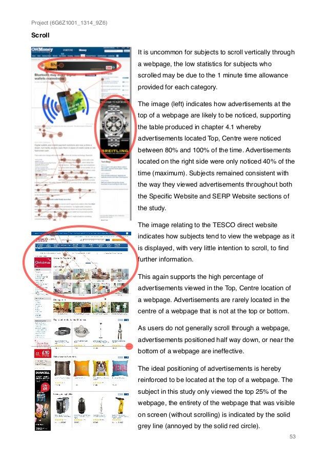 Banner Blindness In On Line Advertising