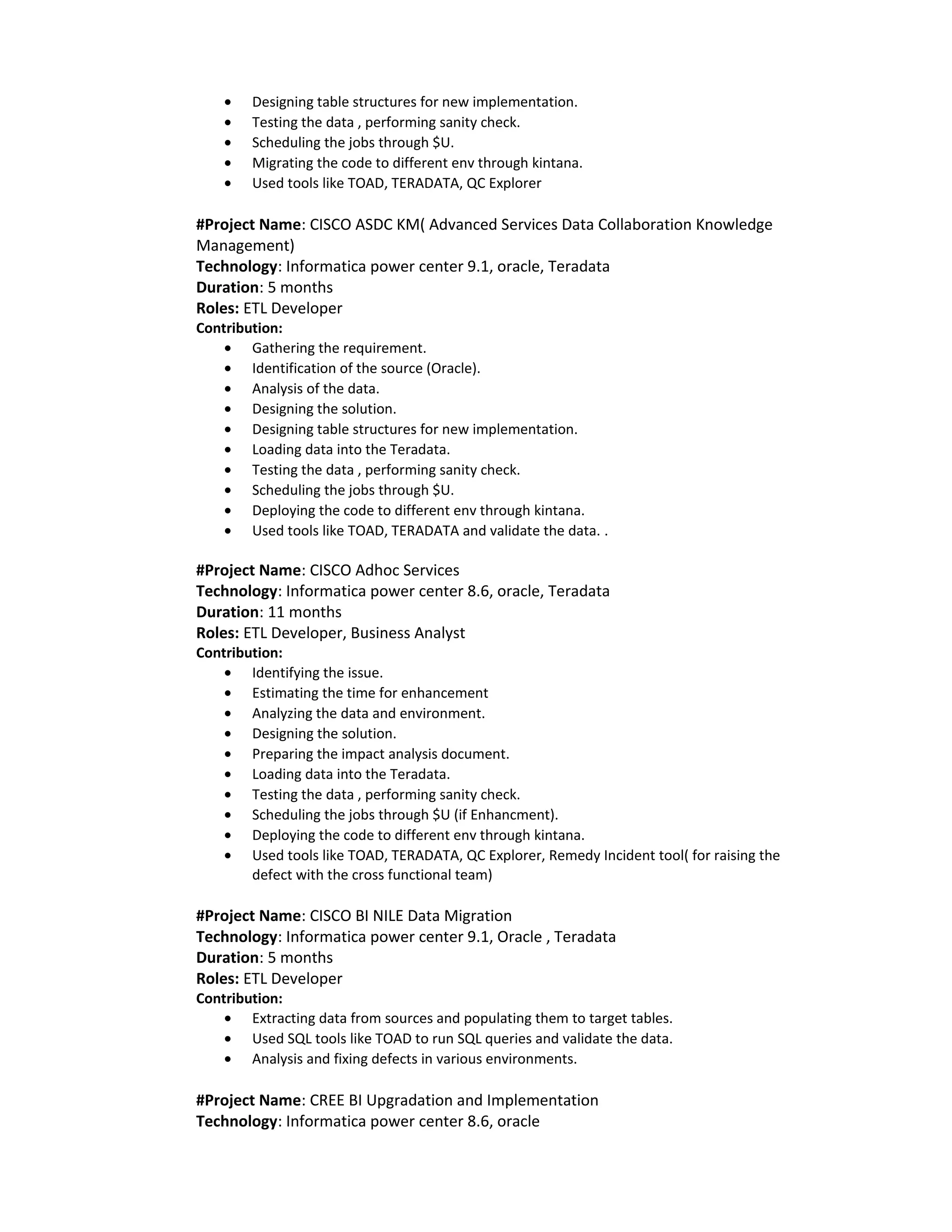 Ravi shrivas cv pdf