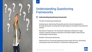 Max Shron Embracing Data Literacy: Cultivating Curiosity and Critical Thinking | PDF