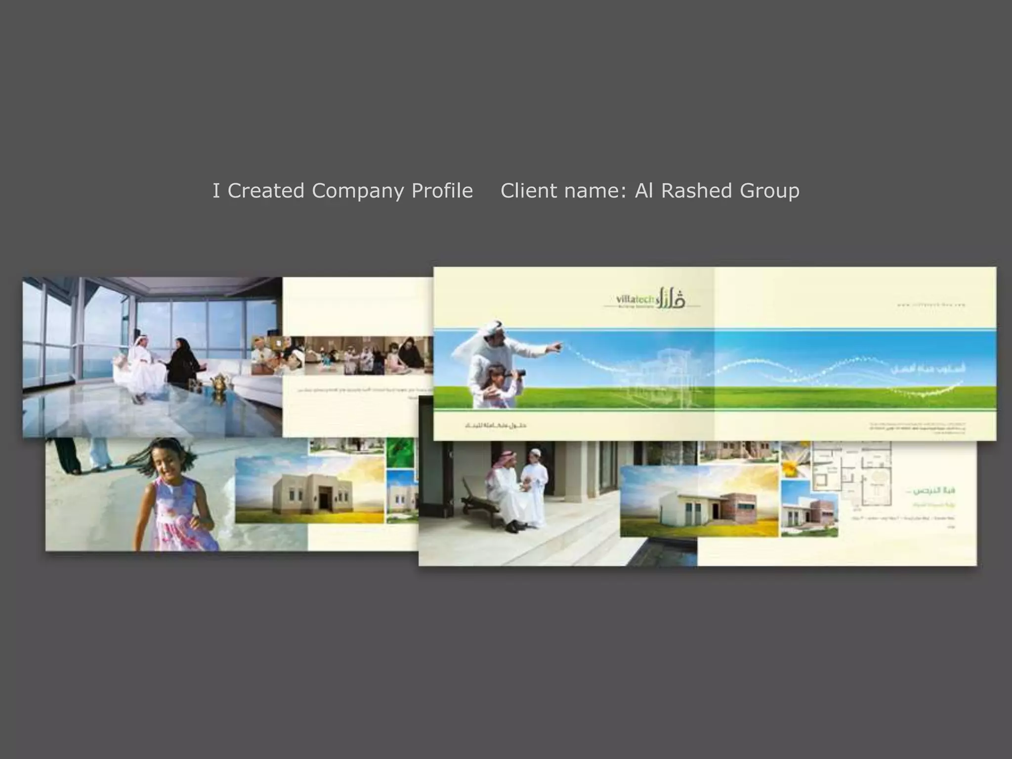 I Created Company Profile Client name: Al Rashed Group
 