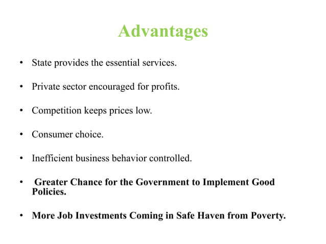 Mixed Economy [ECO101] | PPTX