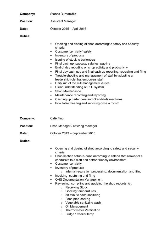 JP de Klerk CV 2015 (1)