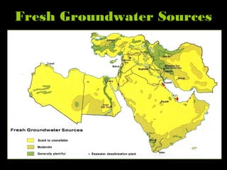 Fresh Groundwater Sources
 