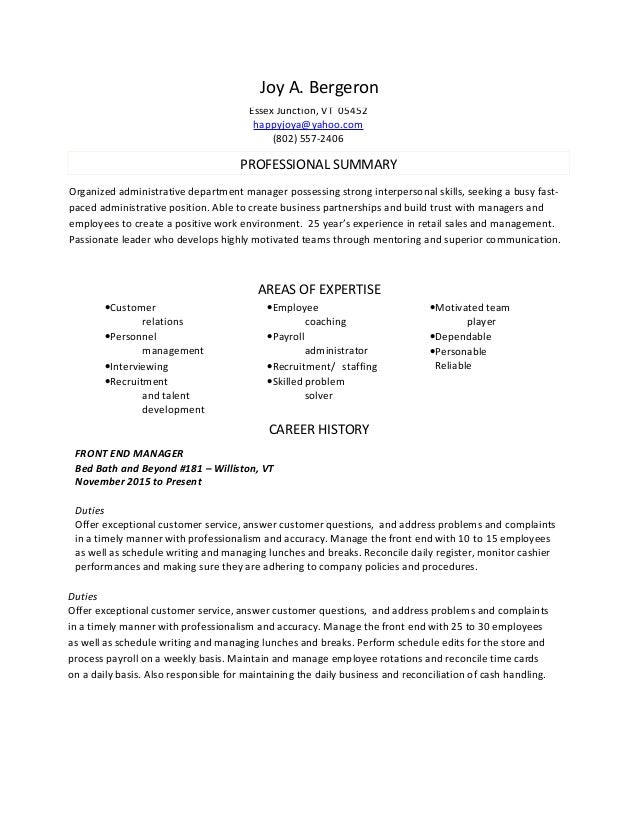 joy resume 6 15 16