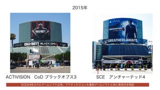 2015
ACTIVISION?CoD ֥åץ3 SCE?`ƥå4
SCE4֤˥`ॽեȎڸ桢ƥӥ⿴奲`ॽեȤȹ˰kդӛ
 